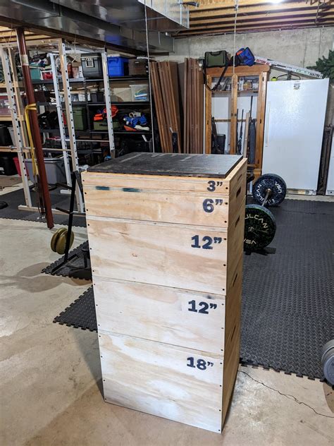 stackable plyo box plans